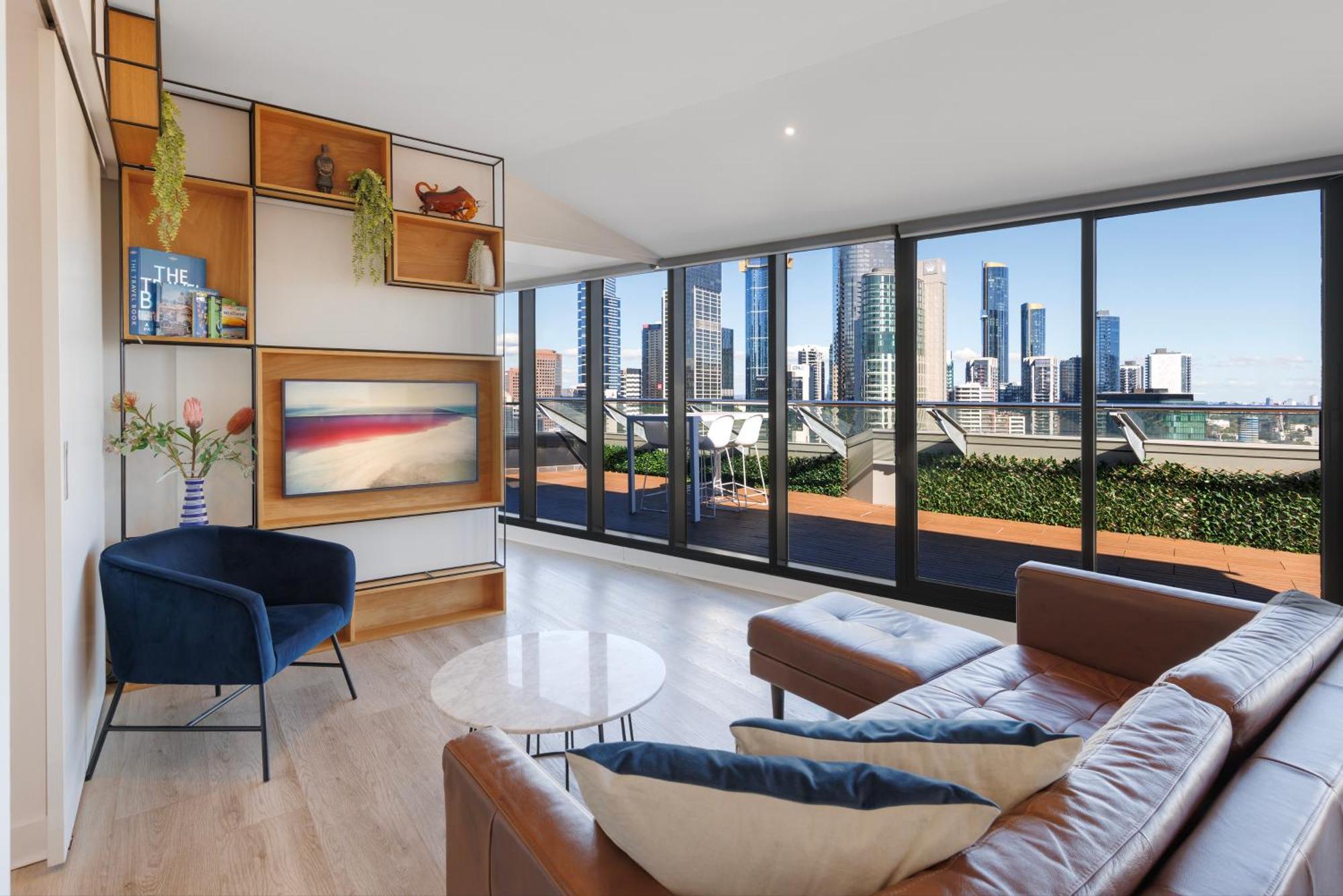 Апартаменти Flinders Luxury Penthouse Мельбурн Екстер'єр фото