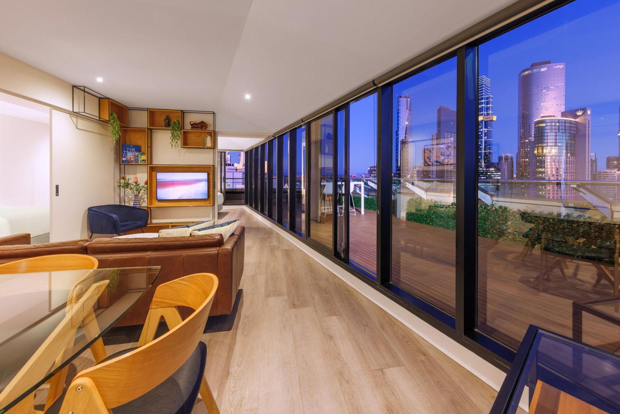 Апартаменти Flinders Luxury Penthouse Мельбурн Екстер'єр фото
